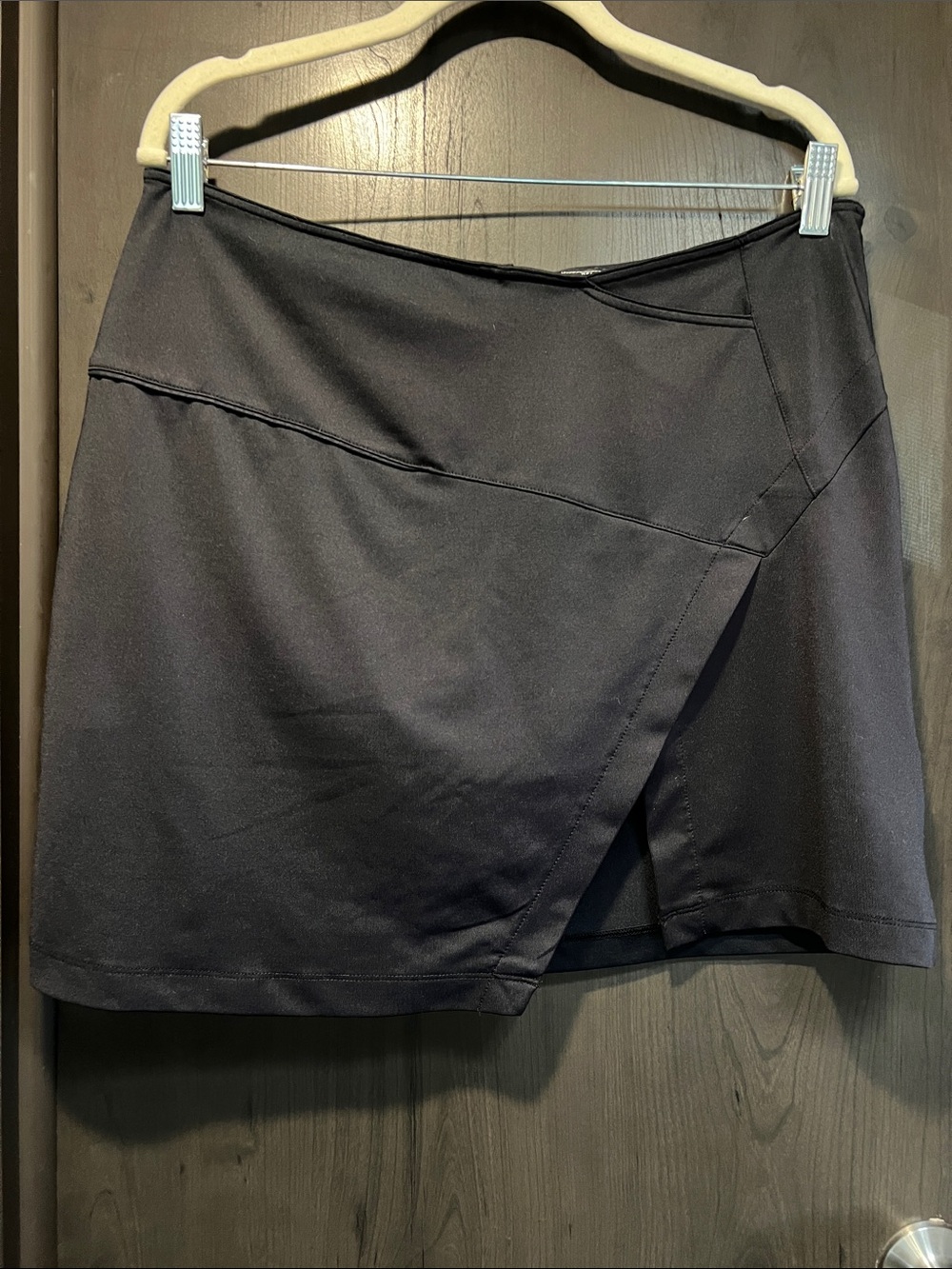 Black Asymmetrical Antigua Desert Dry Women's golf Skort med-lg